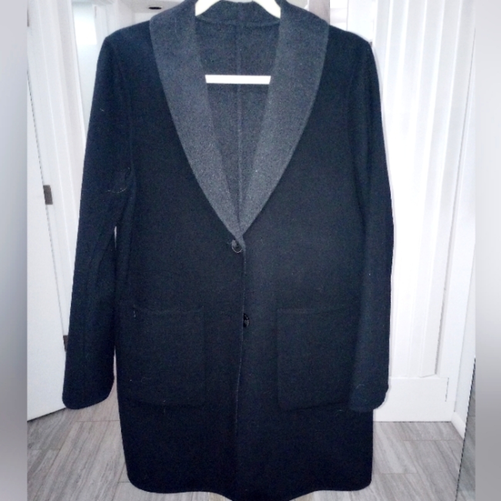 Tahari Woman's black wool jacket